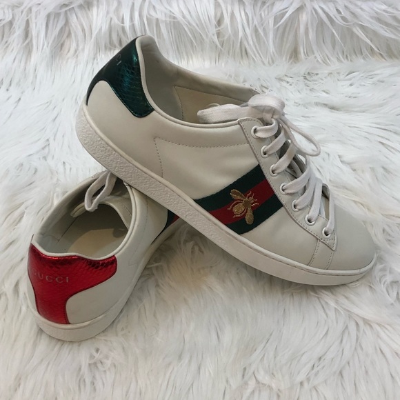 Gucci Shoes - 🐝🐝Gucci New Ace Sneaker🐝🐝 Size 38.5